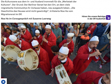 Berliner „Werkstatt der Kulturen“: Zentrum für migrantische Kunst in Gefahr